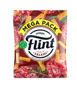 Flint Pesmeti gust SALAMI /Rye-Wheat Croutons,Salami Flavour, 110 g, box 18 pcs    photo 1