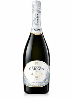 Cricova ONE Sparkling Wine (Alcohol Free 0%)  white sweet 0.75l box 6pcs  photo 1