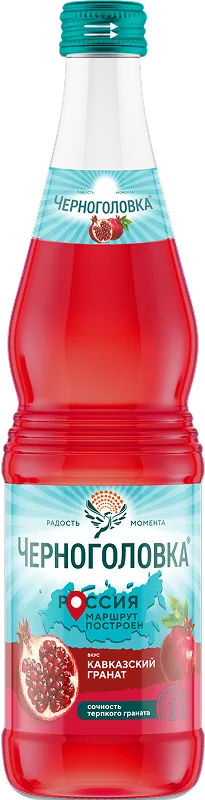 Chernogolovka Caucasian Pomegranate glass bottle 0.5L box 12 pcs    photo 1