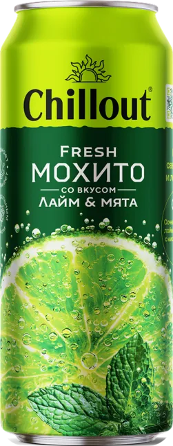 Chillout Bitter Fresh Mojito Can 0.45L box 12pcs    photo 1