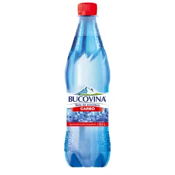 Bucovina Apa Minerela CARBO/ Mineral Water - Sparkling 0.5L PET 12pcs /1296 pal photo 1