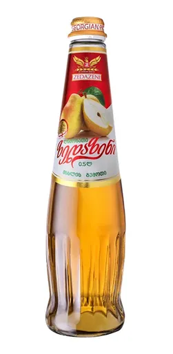Zedazeni Lemonade Pear Glass Bottle 0.5L box 20pcs   photo 1