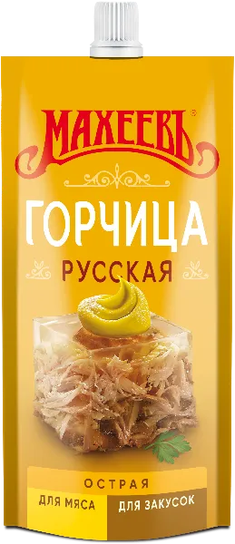 Maheev MUSTARD (Russian Mustard), 140 gr, box 18pcs   photo 1
