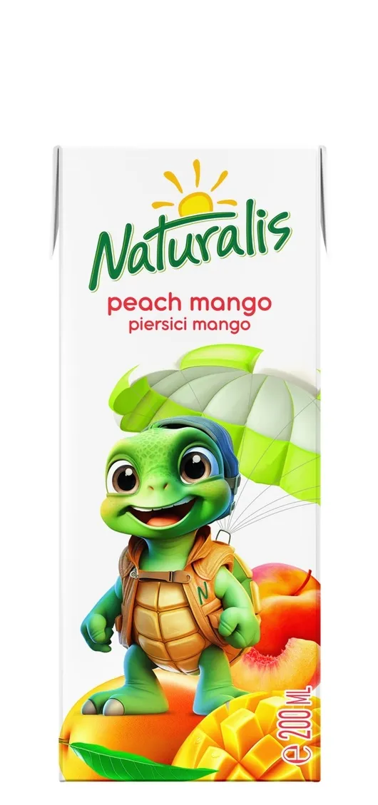 NATURALIS Piersici-Mango/Peach-mango drink 200ml box 28pcs    photo 1